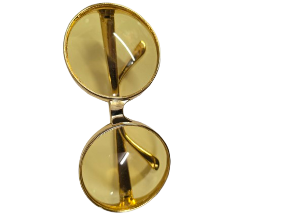 Big Round Glasses - 70's - Cosplay - Costume Accessories - One Size - 3 Colors