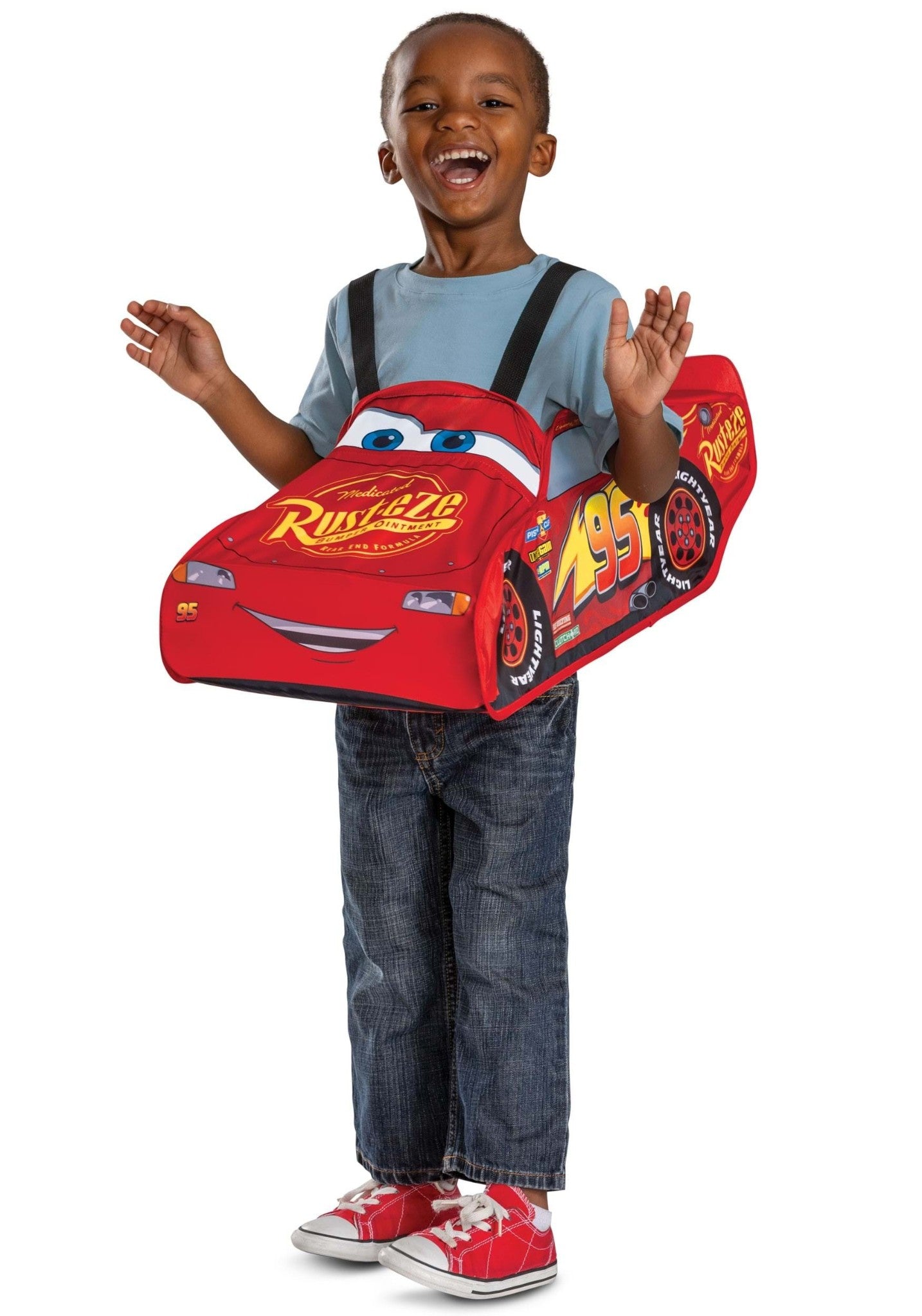 Lightning McQueen - Cars - Disney Pixar - Licensed Pop Out Costume - One Size