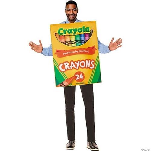 Crayon Box - Crayola - Foam Costume - One Size- Adult