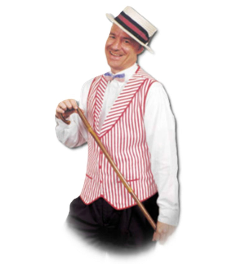 Good Time Charlie Vest - 20s - Barber Shop Quartet - Costume - Men - One Size