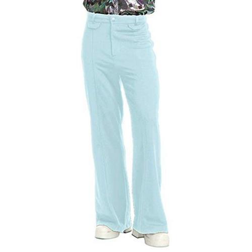 Powder Blue Disco Pants - 70's - Costume - Men - 44"