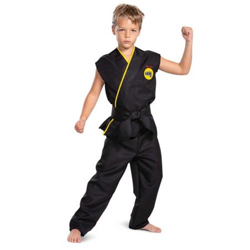 Cobra Kai - Classic - Black/Yellow - TV Show - Costume - Boys - 3 Sizes