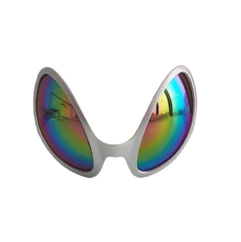 Gafas Alien - Plata - Insecto - Accesorios para Disfraces - Adulto Adolescente