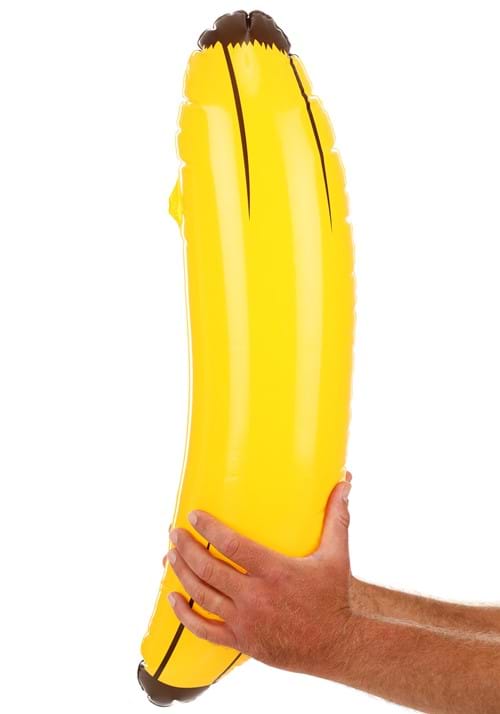 Inflatable Banana - Luau - Jungle - Costume Accessory Prop