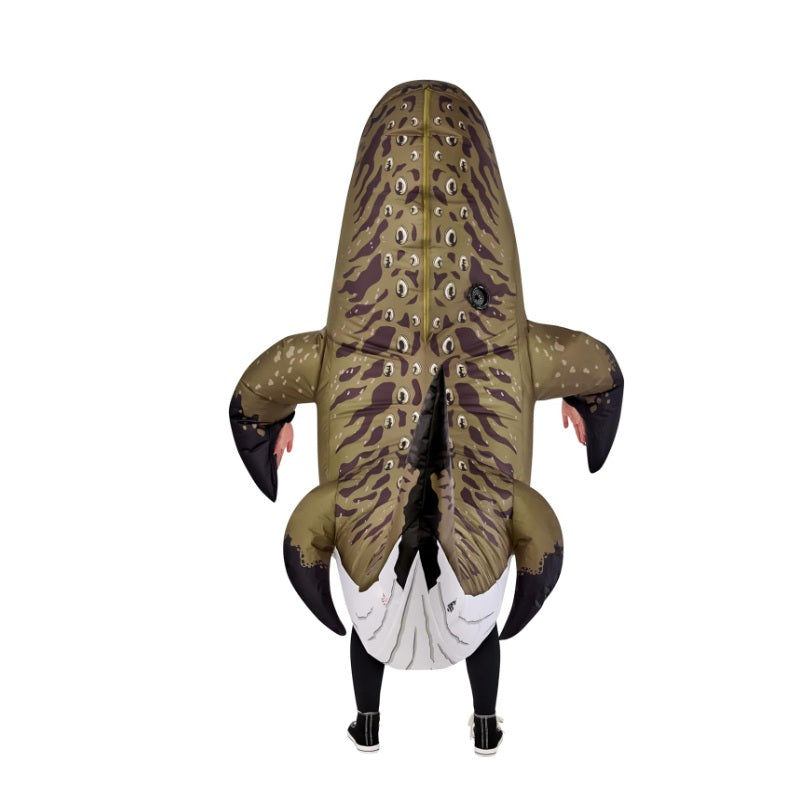 T-Rex Hinchable - Marrón - Dinosaurio - Disfraz - Adulto