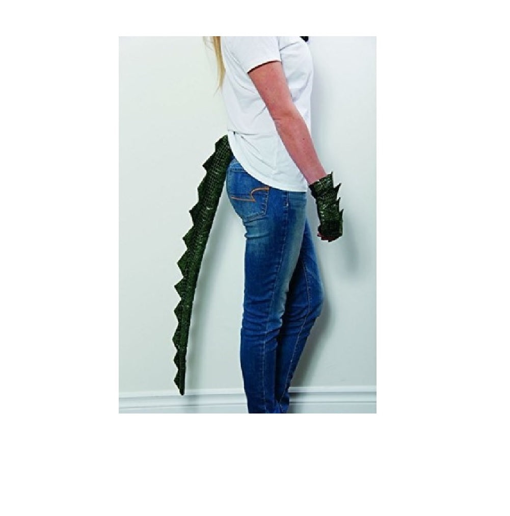 Green Dragon Tail - 36" - Fabric - Cosplay - Costume Accessory - One Size