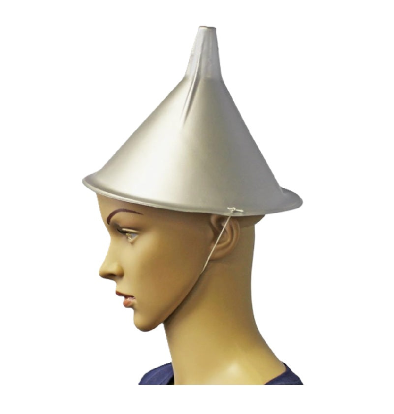 Tin Man Silver Funnel Hat - Wizard of Oz - Costume Accessory - One Size