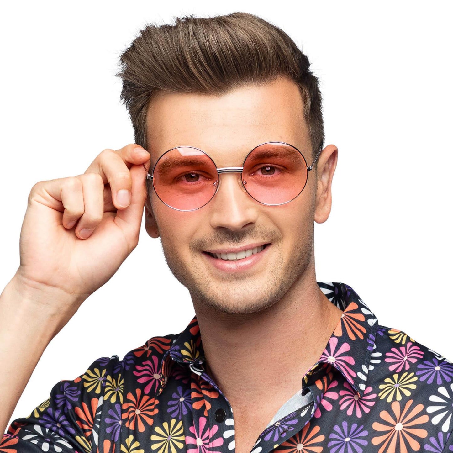 Hippie Glasses - Pink | Blue | Green | Purple | Red - Costume Accessory