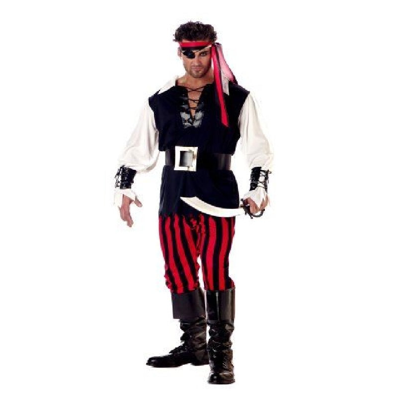 Pirata Asesino - Bucanero - Disfraz - Adulto - 3 Tallas