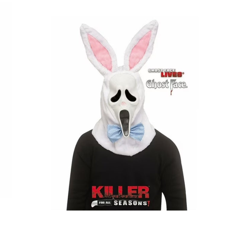 Easter Bunny Ghostface® Mask - Scream - Licensed Costume Accessory - One Size