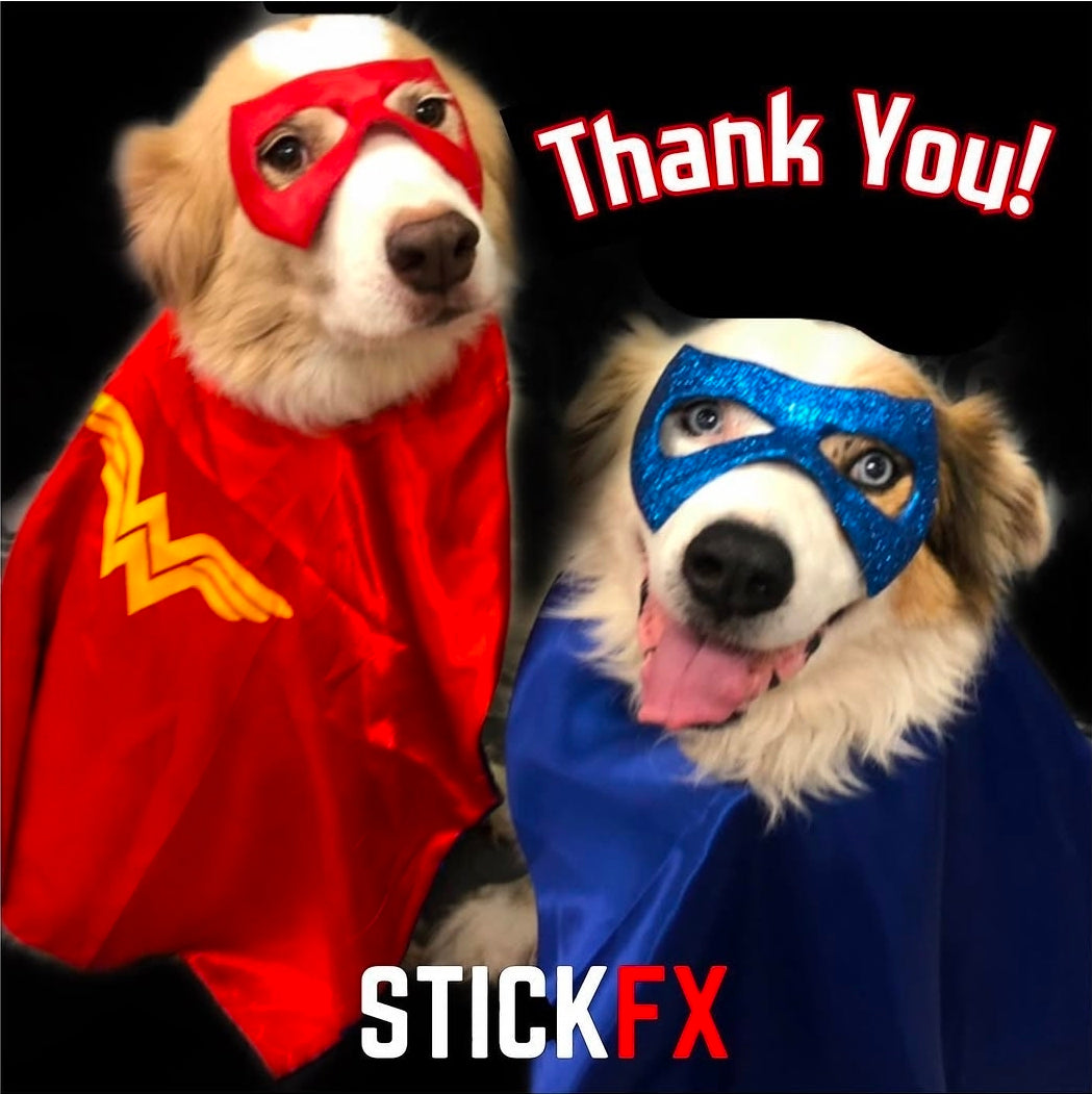 Silicone Superhero Mask – Reusable - Costume Accessory - Blue | Red | Black