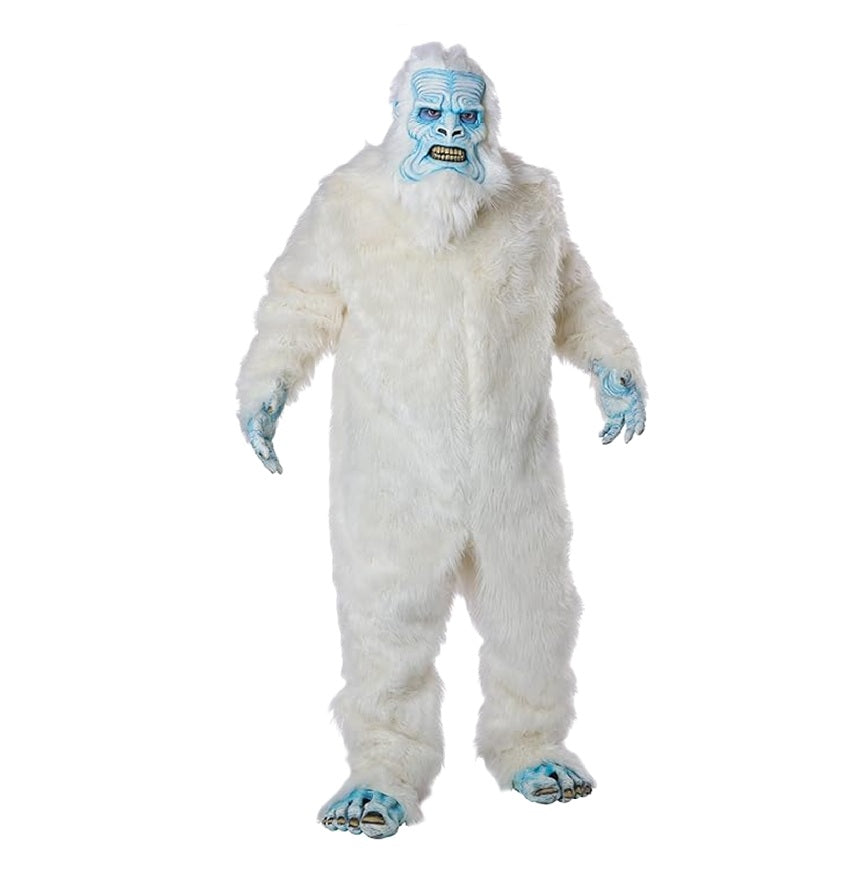 Abominable Snowman - Faux Fur - Yeti - Deluxe Costume - Adult - One Size