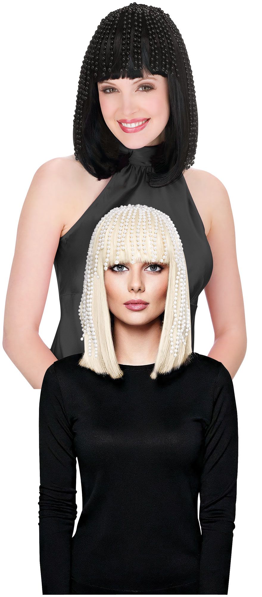 Beaded Flapper Headpiece - 20s - Costume Accessory - One Size - 2 Colors