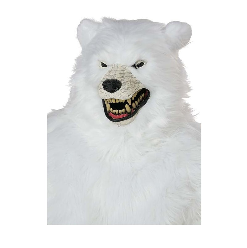 Bear Mask - Ani-Motion Mouth Mover - Costume Accessory - Brown or Black