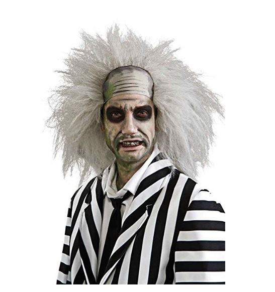 White Beetlejuice Wig - Movie - Costume Accessory - One Size
