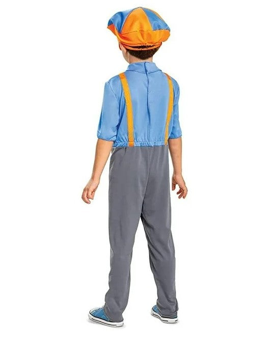 Blippi - Educational Show - Costume - Child/Toddler - 3 Sizes