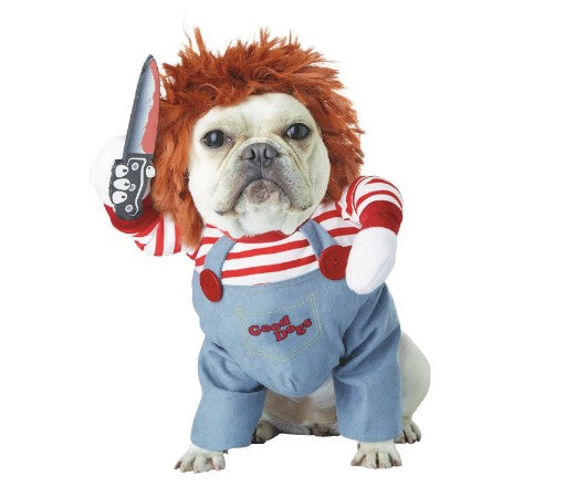 Chucky - Deadly Doll - Good Guys - Dog Costume - 3 Sizes
