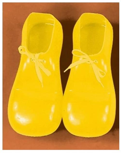 Clown Shoes - Mascots - Yellow - 15" - Costume Accessory - One Size