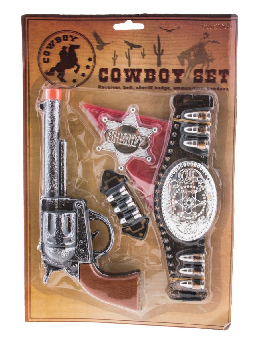 Western Set - Cowboy - Cowgirl - Costume Accessory Prop - Smaller Size