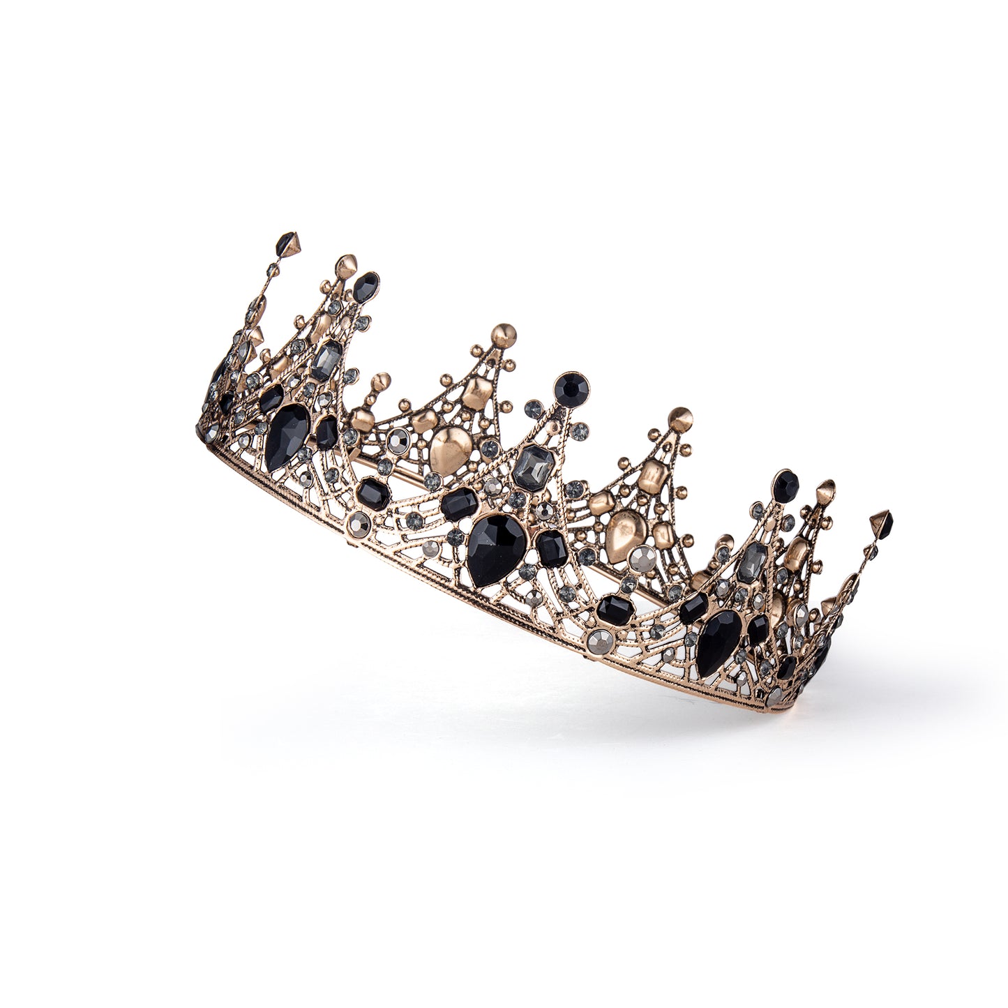 Dark Ages King Queen Crown - Copper - Costume Accessory