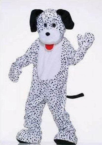 Dalmatian Plush Mascot - Soft Head - Costume - Adult One Size