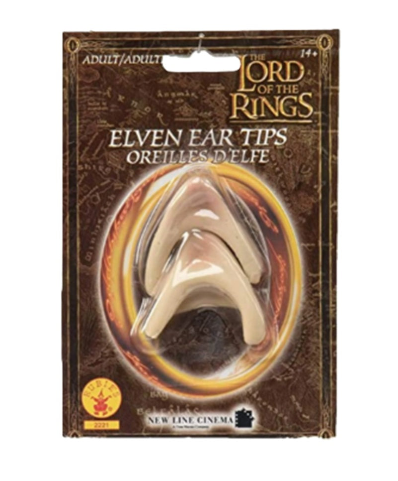 Elven Ear Tips - Latex - Elf - LOTR - Christmas - Costume Accessories - One Size