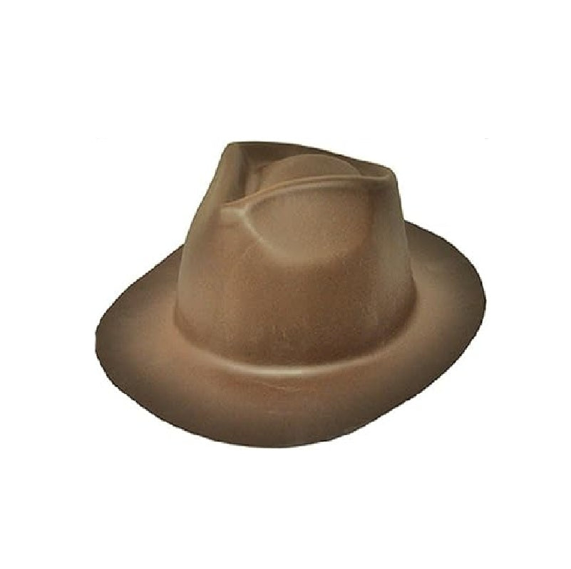 Foam Fedora Hat - Light Brown - Costume Accessory - One Size