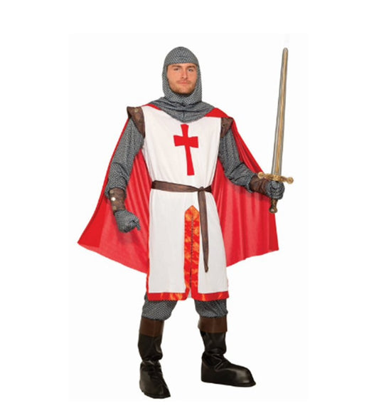 Crusader Knight Tunic - Medieval - Renaissance - Costume - Men's Standard