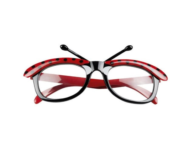 Gafas de Mariquita - Insecto - Plástico - Accesorio de Disfraz - Niño Adolescente Adulto