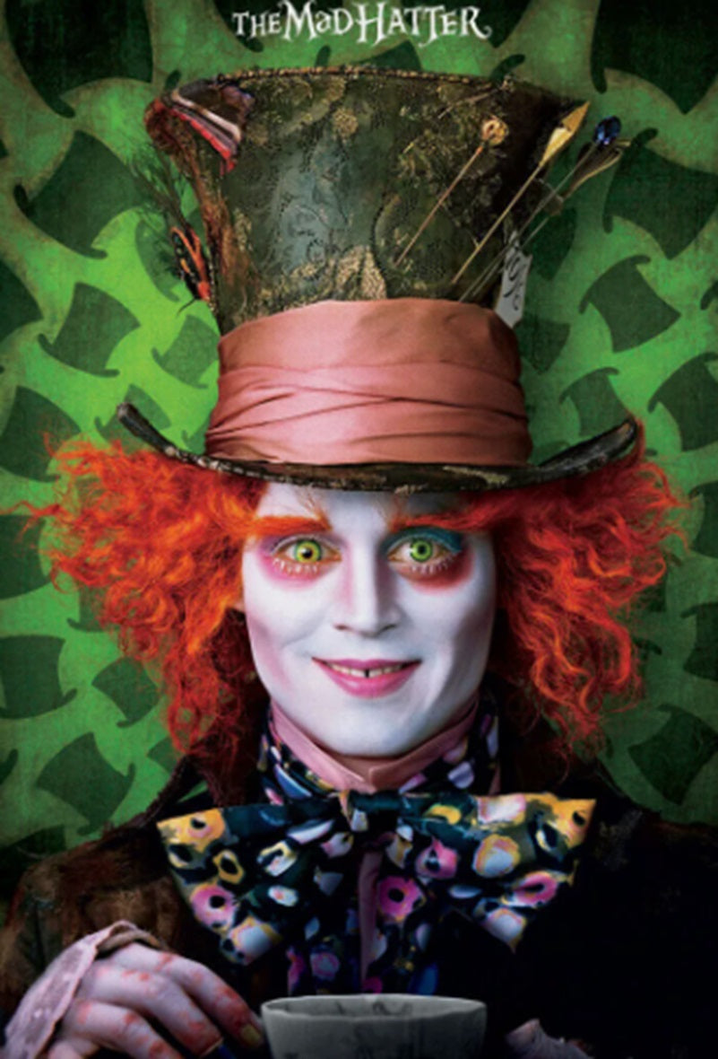 Mad Hatter Hat - Alice in Wonderland Movie - Costume Accessory - One Size