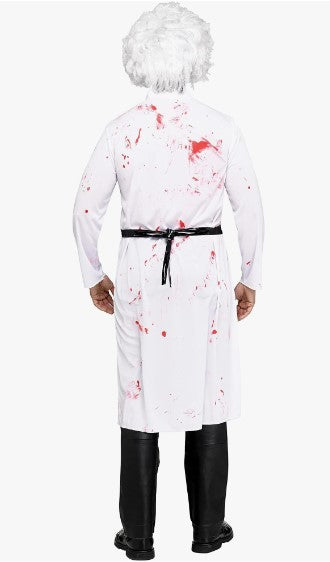 Verrückter Wissenschaftler - 3-teilig - Kostüm - Standard - 6' 200 lbs