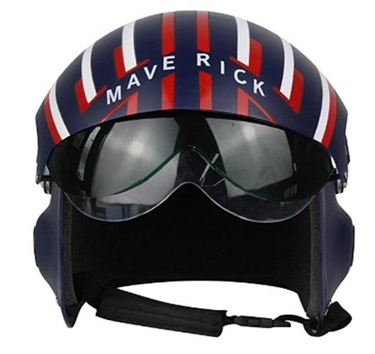 Navy Blue Maverick Helmet Military Costume Accessory One