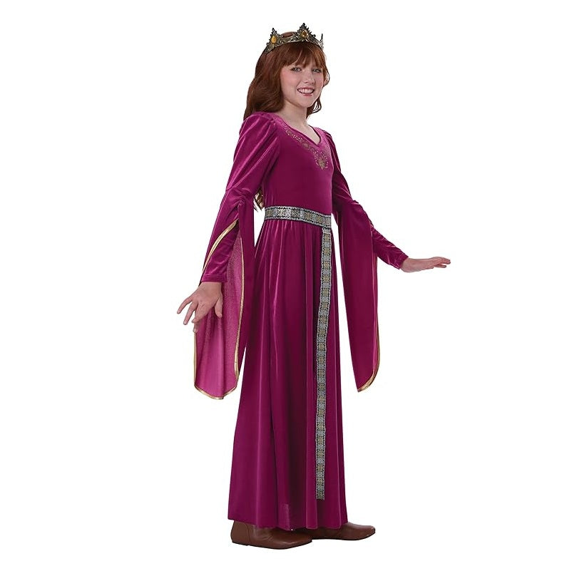 Fuchsia Berry Medieval Princess - Deluxe Costume - Girls - 2 Sizes