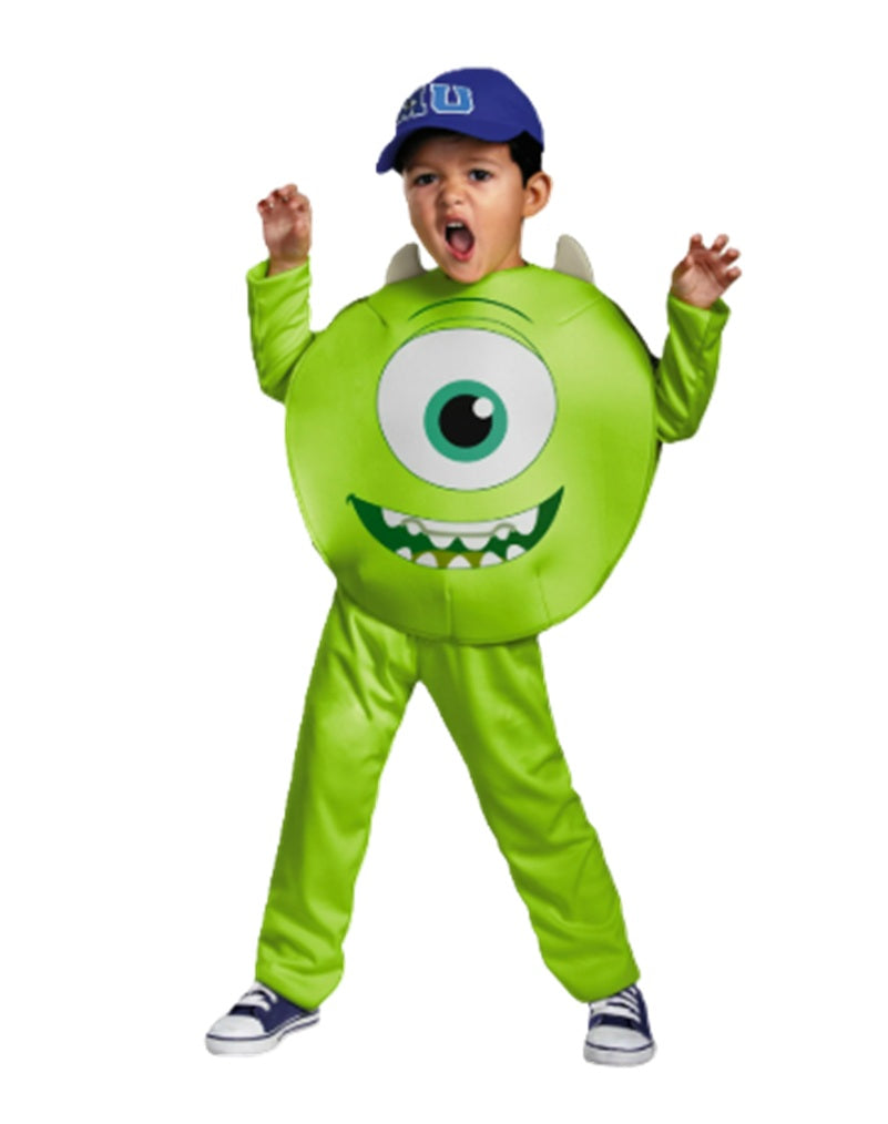 monsters inc. costumes Toddler Classic Monsters University Mike Costume 3T-4T