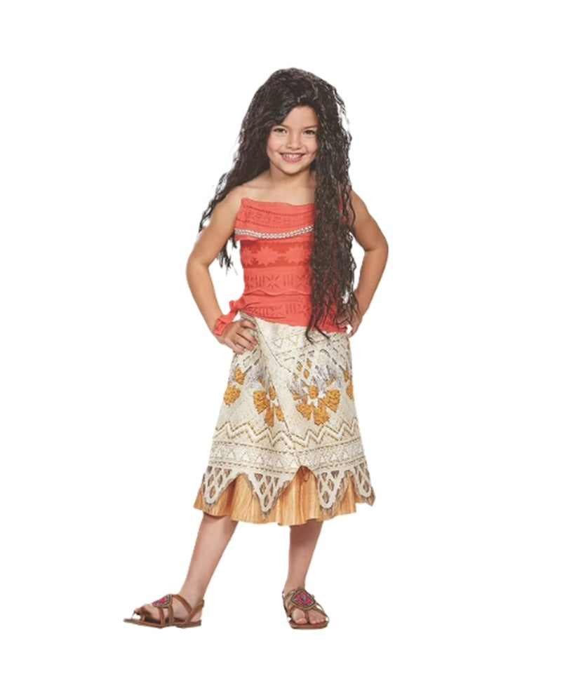Moana - Disney Princess - Dress - Costume - Girls - 3 Sizes