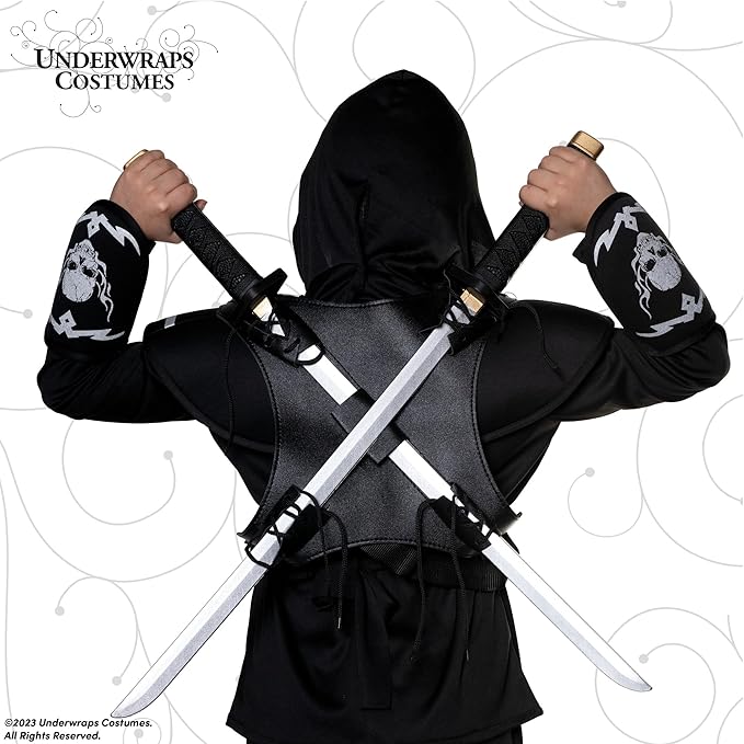 two swords backpack ninja rain Ninja Katana Sword Backpack Set - 30" - Costume Accessory Prop