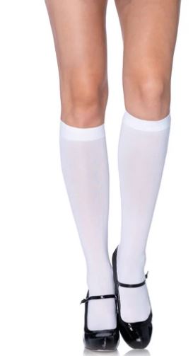 Knee High Socks - School Girl - Costume Accessories - One Size - 2 Colors
