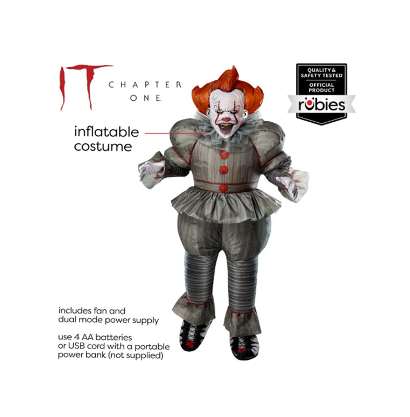 Pennywise - IT 2017 - Inflatable Deluxe Costume - One Size