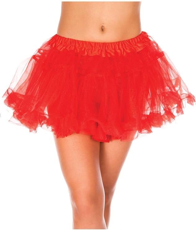 Lace Trim Mesh Mini Slip - Petticoat - Costume Accessory - Women - 5 Colors