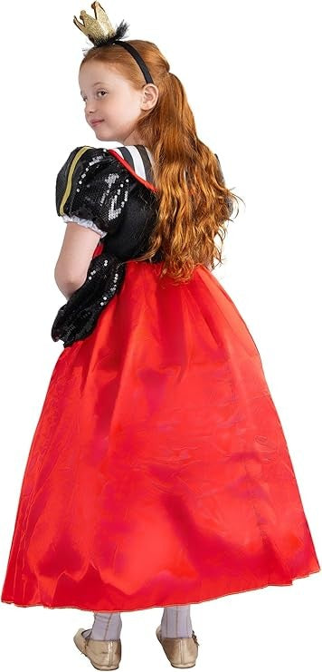 Queen of Hearts - Alice in Wonderland - Costume - Girls - XL 12-14