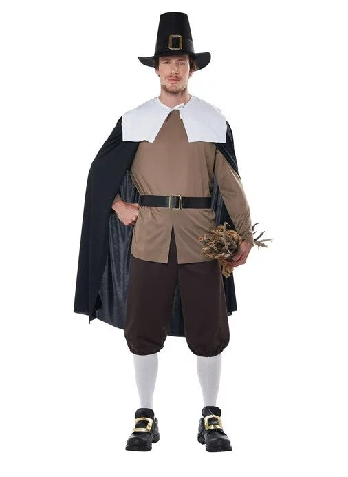 Mayflower Pilgrim - Cape - Costume - Men - 2 Sizes