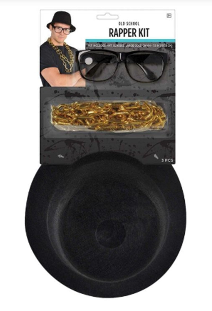 Old School Rapper Set - 80's 90's - Deluxe Costume Accessory - One Size