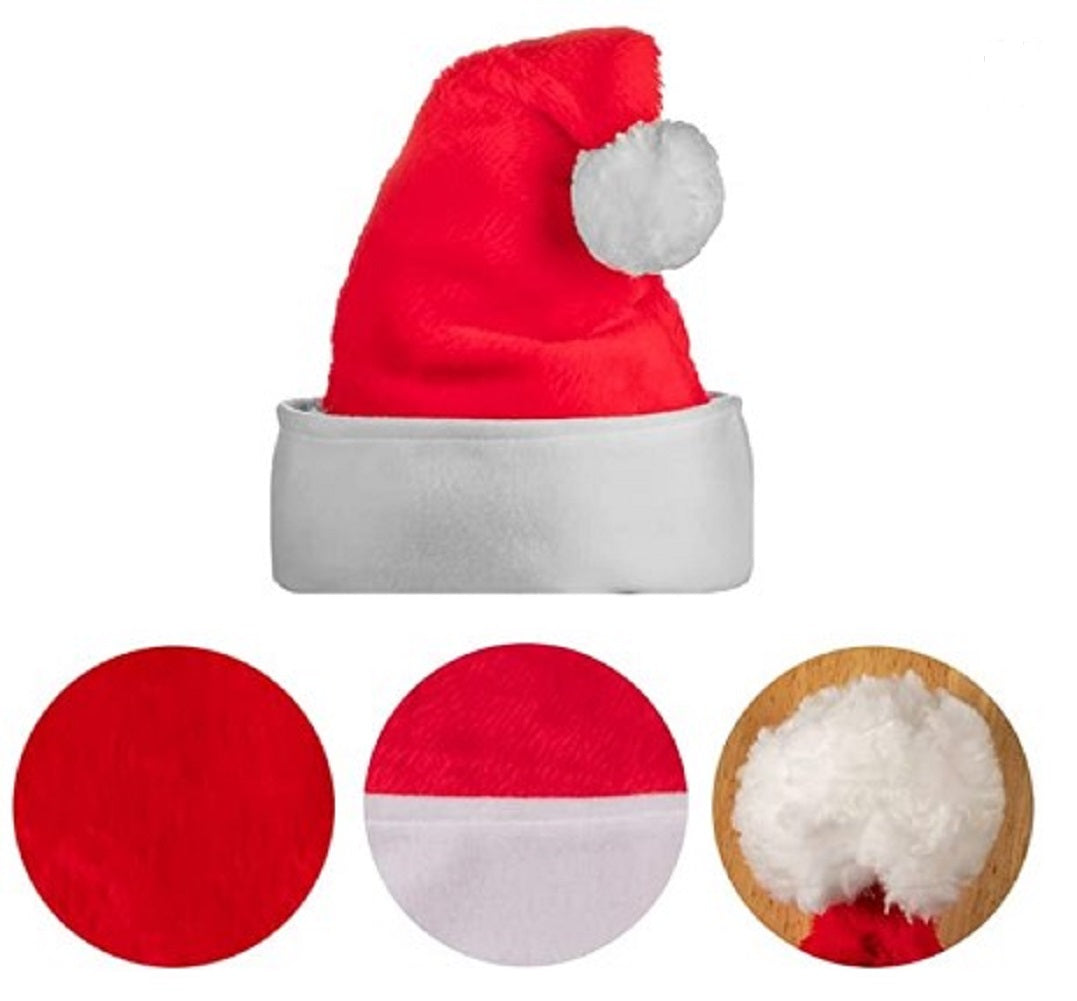 Red Santa Hat - Christmas - Costume Accessory - One Size