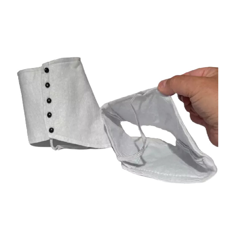 Fabric Spats - 20's - Shoe Covers - White | Blue | Gray - Costume Accessories