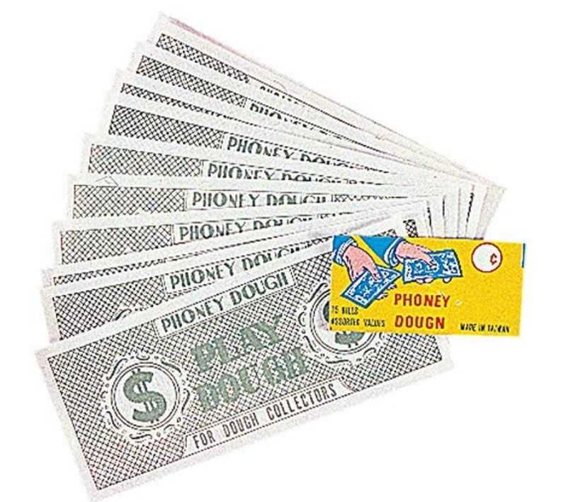 Fake Cash - Stage - Clown - Gag - Gangster - Costume Accessory