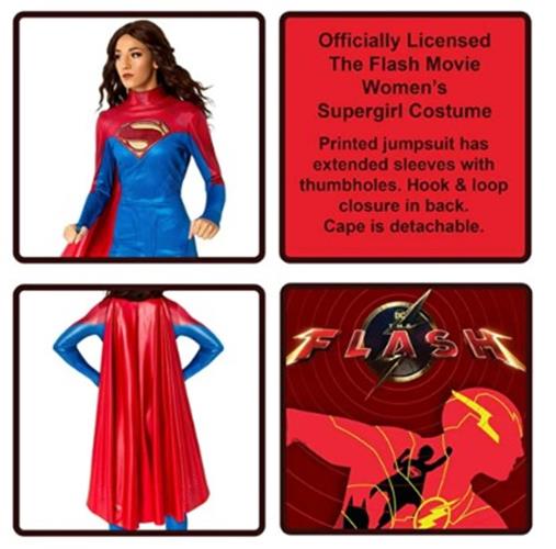 Supergirl - DC Superhero Girls - Deluxe Costume - Women - 3 Sizes