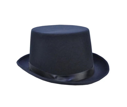 Top Hat - Formal - Black - Costume Accessory - Adult Teen