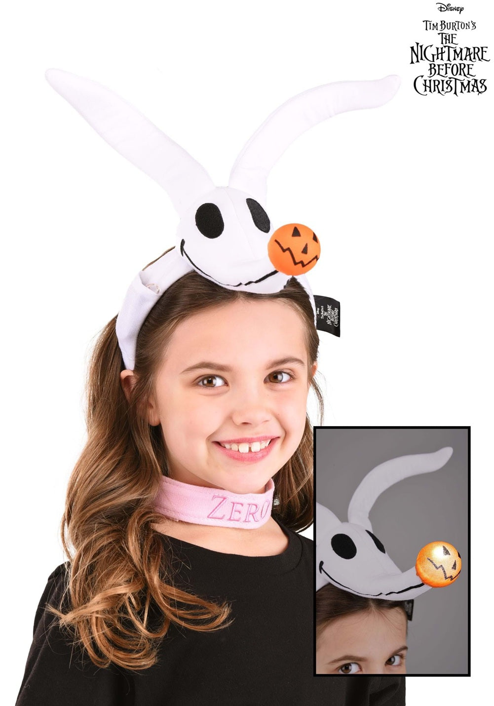 Zero Headband & Collar Set - Nightmare Before Christmas