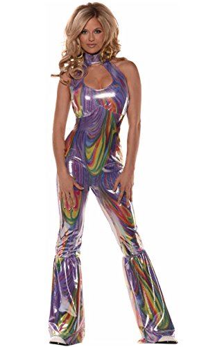 Boogie Disco Diva - 1970's - Jumpsuit - Costume - Adult - 3 Sizes