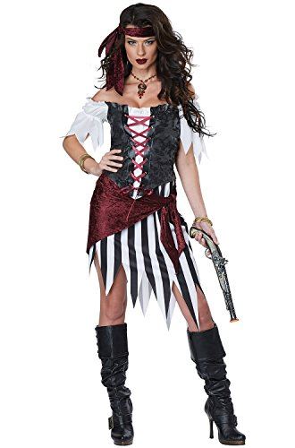 Pirate Corset Costume - Small/Medium - Dress Size 2-6